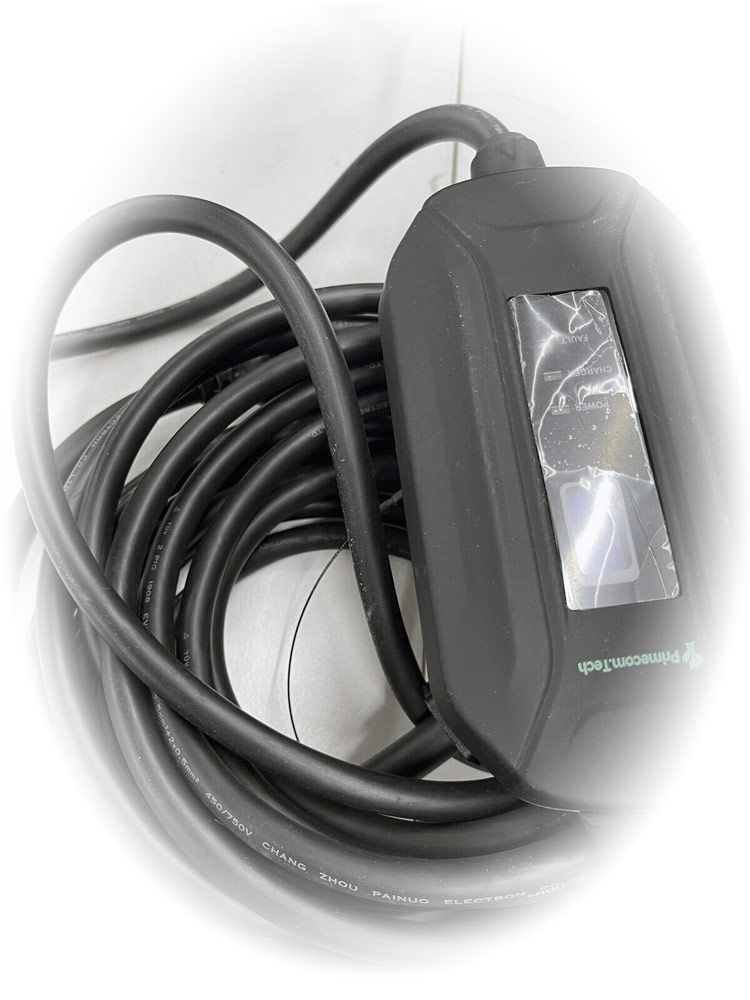 PRIMECOM Level 2 Portable EV Charger (240 Volt, 30ft Cable, 16 Amp) NEMA 14-50 Plug
