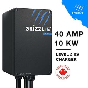 Grizzl-E Duo Level 2 Dual EV Charger (240 Volt, 24ft Cable, 40 Amp ...