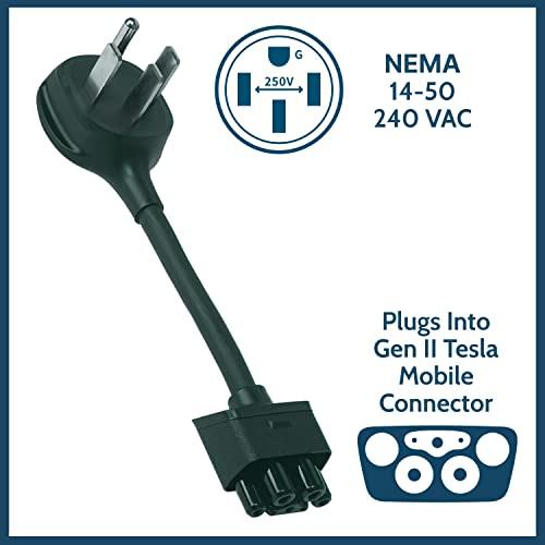 NEMA 1450 adapter for Tesla Mobile Connector gen 2
