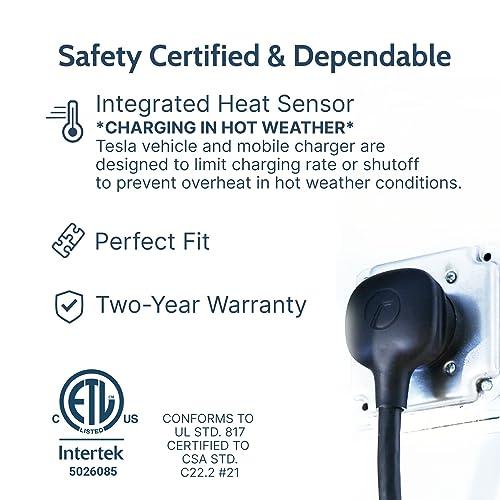 NEMA 1450 adapter for Tesla Mobile Connector gen 2